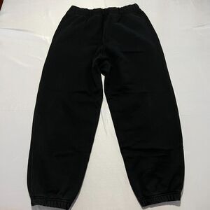 Uniqlo U Straight Leg Sweatpants Joggers Black Men's Size Small Drawstring